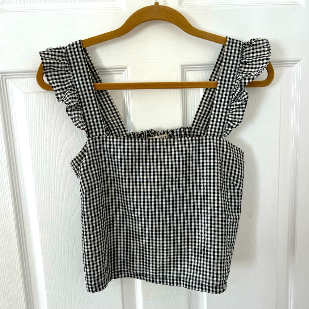 Urban Outiftters Gingham Top XS